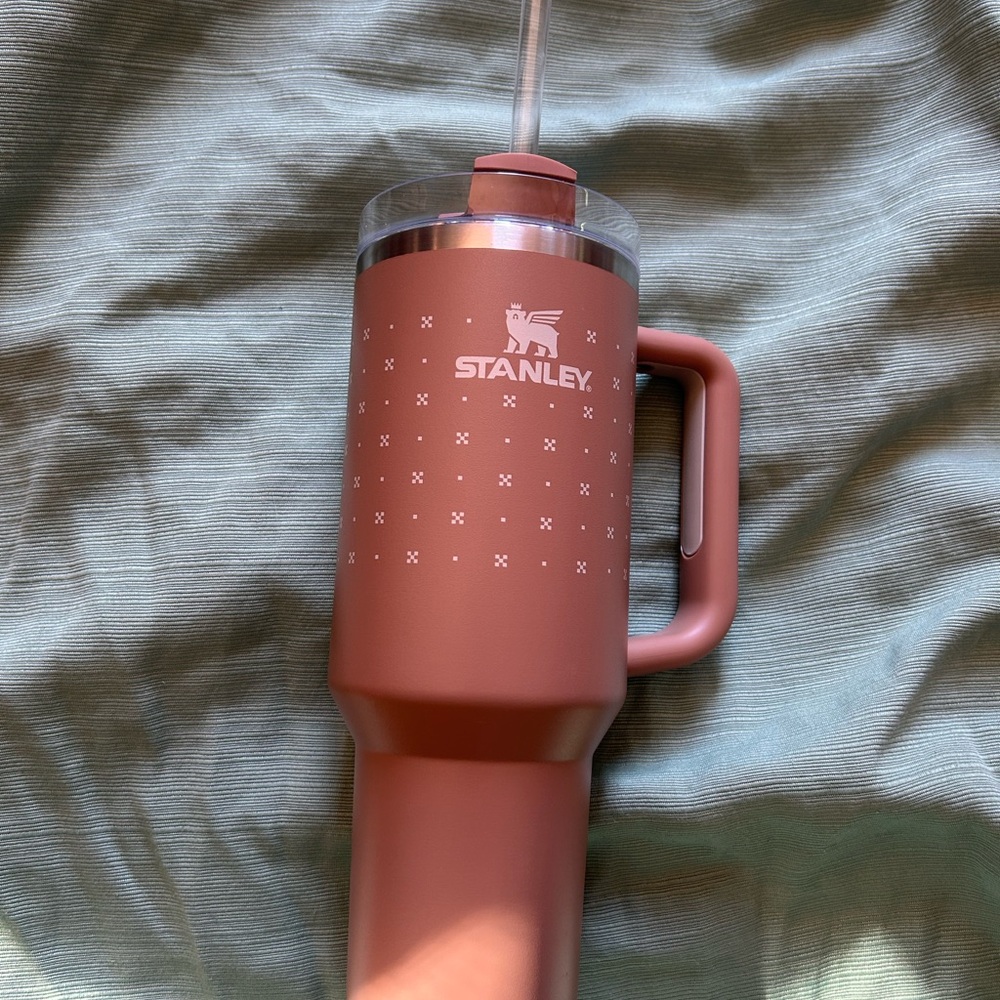 Stanley Tan Hearth & Hand Autumn Tumbler with Handle - 40oz